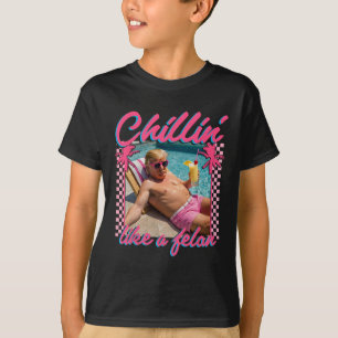T-shirt Trump Shirt Funny Chillin Comme Un Felon Trump 202