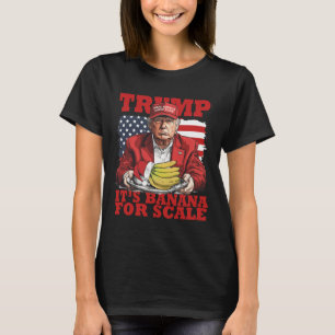 T-shirt Trump son banane (pour l'échelle) Starship Funny T