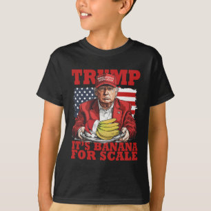 T-shirt Trump son banane (pour l'échelle) Starship Funny T