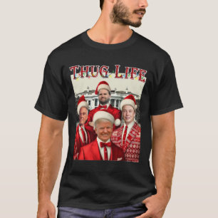 T-shirt Trump Squad Thug Life Trump Vance Kennedy Elon