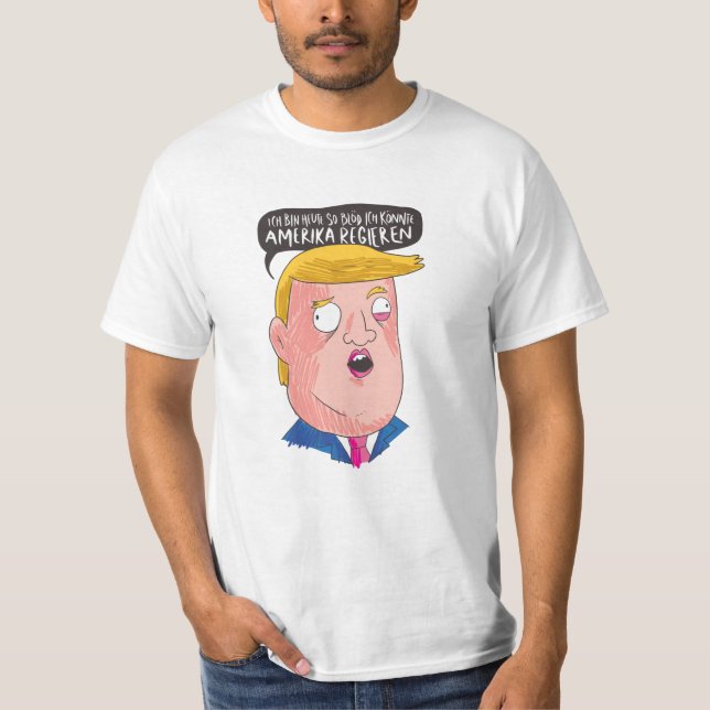 T-shirt Trump stupide (Devant)