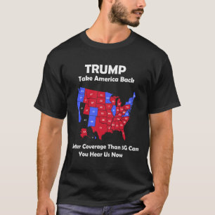 T-shirt Trump Take America Byck Usa Map - Meilleure couver