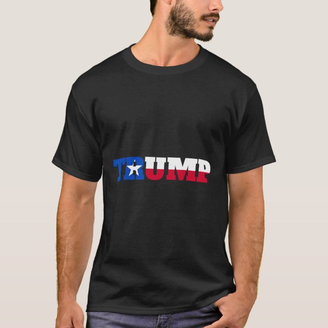 T-shirt Trump Texans pour Trump (Devant)