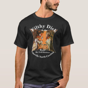 T-SHIRT TRUMP TIKI BAR MAISON BLANCHE SALLE DE BAL COCKTAI
