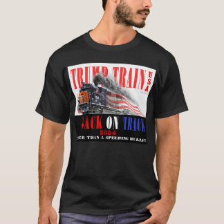 T-shirt Trump Train 2024 - Plus rapide qu'une balle de vit