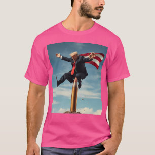 T-shirt Trump Trump face à une balle Donald Trump