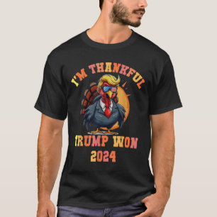 T-shirt Trump Turquie Mème Drôle Je Remercie Trump de l'av