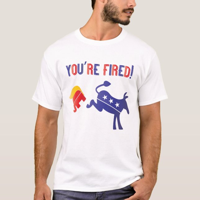 T-shirt Trump, un démocrate déchu (Devant)