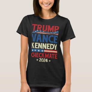 T-shirt Trump Vance Kennedy Échec et mat Élection Républic