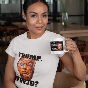 T-shirt "Trump. WWJD ?" Anti-Trump