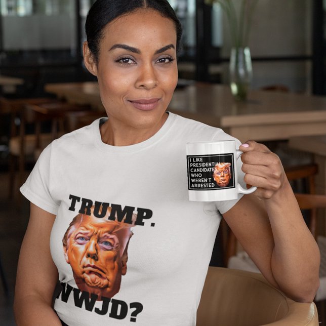 T-shirt "Trump. WWJD ?" Anti-Trump (Créateur téléchargé)