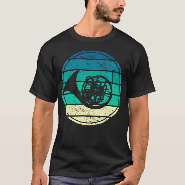 T-shirt Trumpet Brass Instrument (Devant)