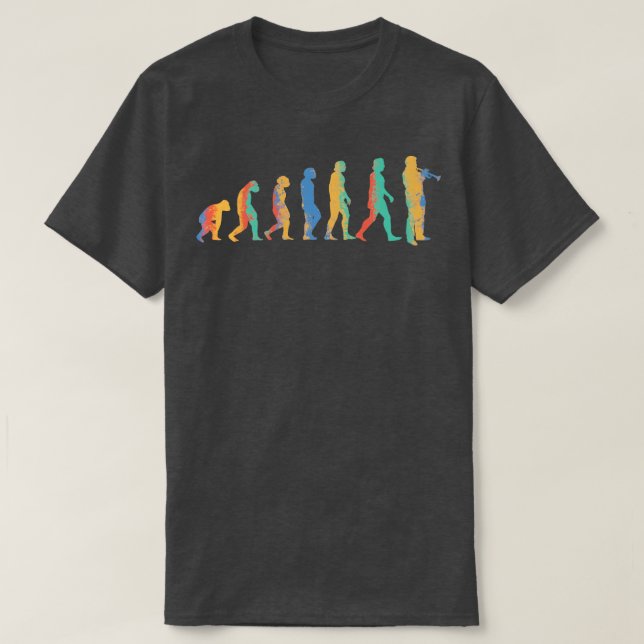 T-shirt Trumpet Evolution 2 (Design devant)