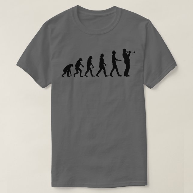 T-shirt Trumpet Evolution 2 (Design devant)