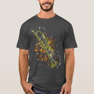 T-shirt Trumpet instrument musique loverrumpeter