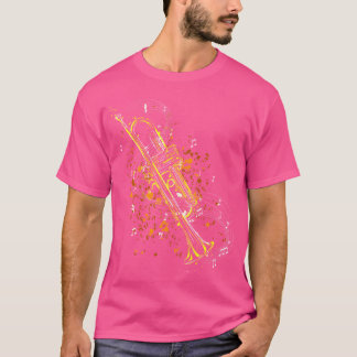 T-shirt Trumpet instrument musique loverrumpeter
