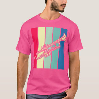 T-shirt Trumpet March Band Instrument Music Enseignant Jaz