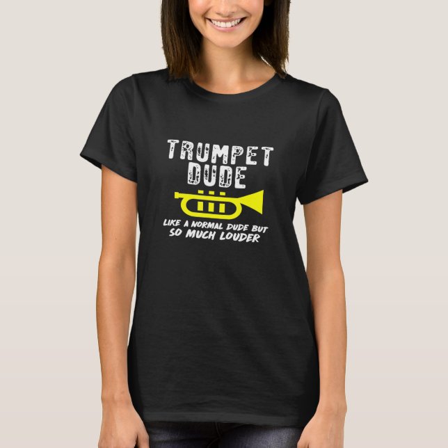 T-shirt Trumpet - Marchand School Band Funny Trumpet Playe (Devant)
