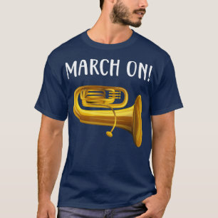T-shirt Trumpet Marching Brass Musiciens