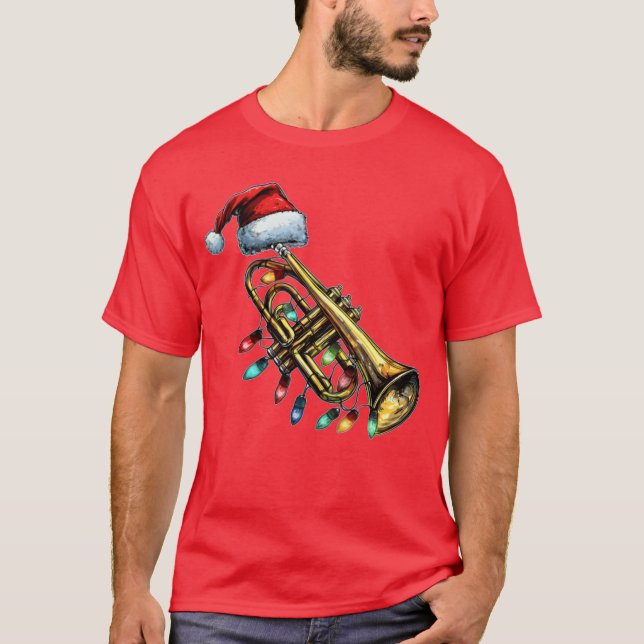T-shirt Trumpet Music Instrument cadeau (Devant)