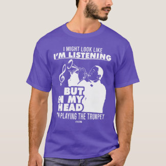T-shirt Trumpet musique club musique famille enseignant de