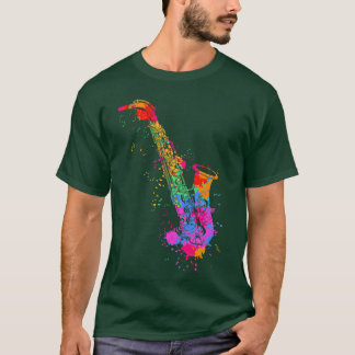T-shirt Trumpet Paint Splash Musical Instrument Music frir