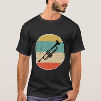 T-shirt Trumpet rétro