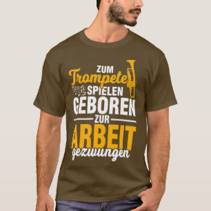 T-shirt Trumpet trompette oeuvre d'instrument de musique