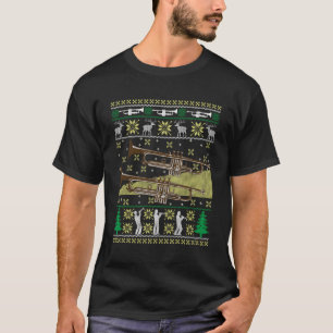 T-shirt Trumpet Ugly Christmas Holiday Geek de groupe