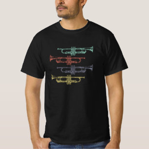 T-shirt Trumpet Vintage