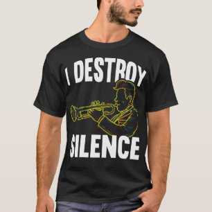 T-shirt Trumpeter de musique de jazz Trumpeter