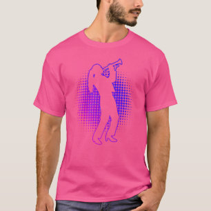 T-shirt Trumpeter Jazz Jazz Jazz Joueur Femmes