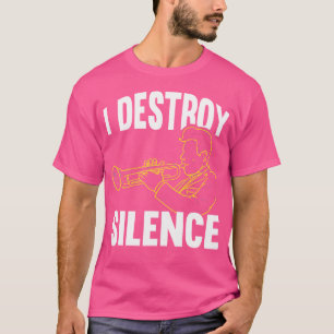 T-shirt Trumpeter Musique de jazz trompette instrument de