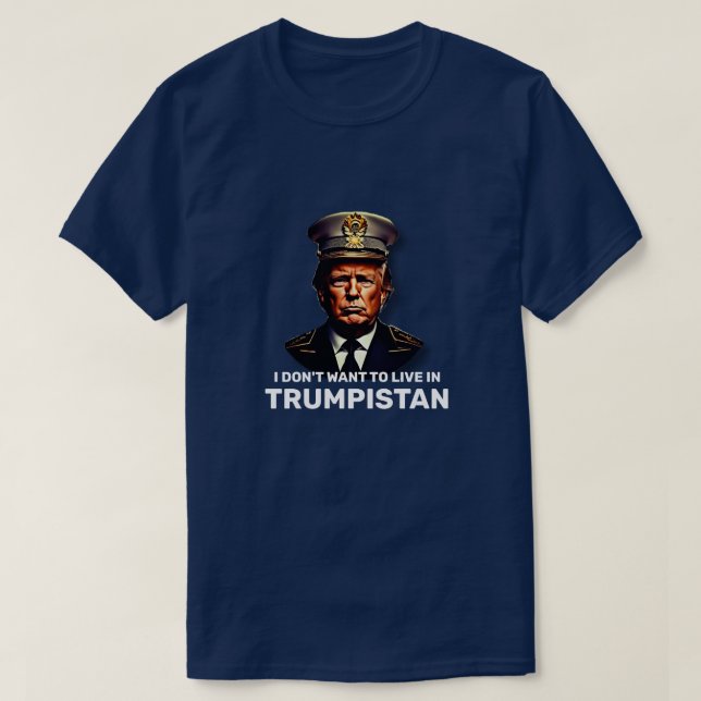 T-shirt Trumpistan drôle (Design devant)