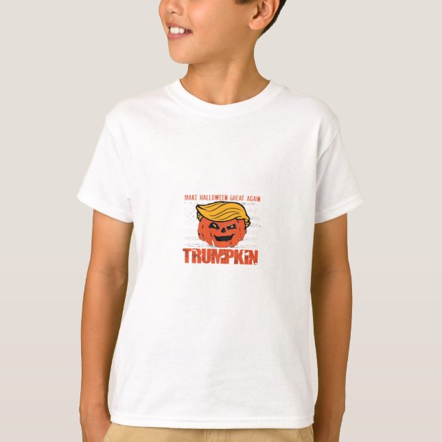T-shirt Trumpkin Usa Rendre Halloween super encore drôle (Devant)
