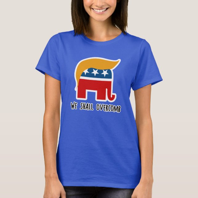 T-shirt Trumplican - nous Overcomb (Devant)