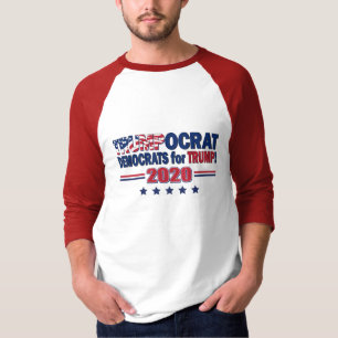T-shirt Trumpocrat - Démocrates pour Trump