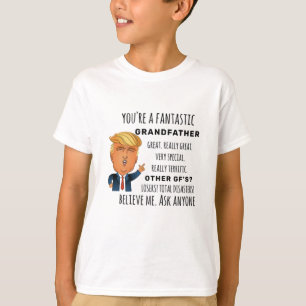 T-shirt Trumps Grand-père drôle cadeau d'anniversaire