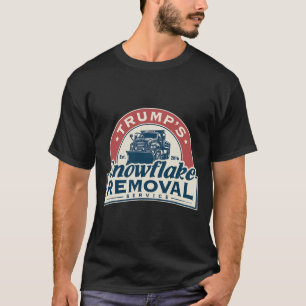 T-shirt Trump's Snowflake Removal Service Funny Trump 2024