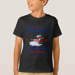 T-shirt Trump's Snowflake Removal Service Funny Trump 2024