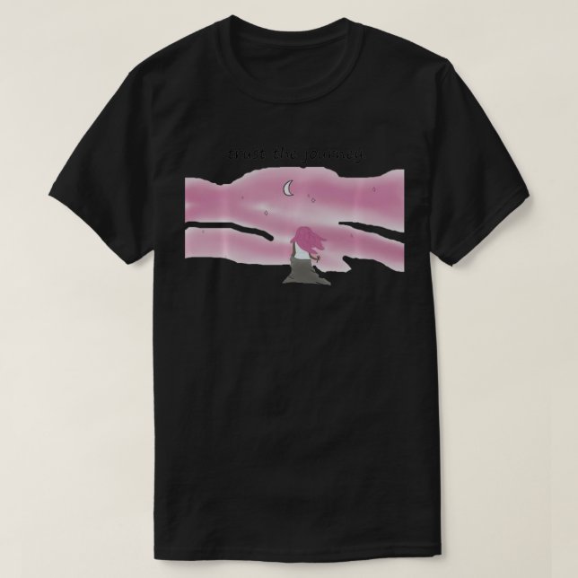 T-shirt Trust the Journey Pull (Design devant)