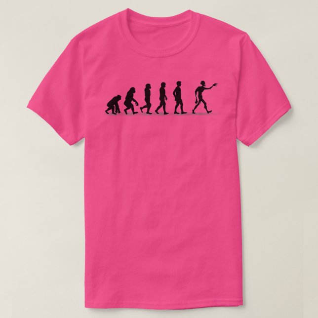 T-shirt Ts Evolution Zombie (Design devant)