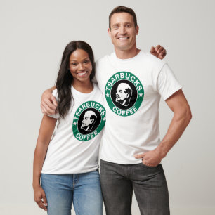 T-shirt Tsarbucks Drôle Russe Pun Café