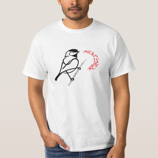 T-shirt Tsigalili - chemise cherokee de Chickadee (Devant)