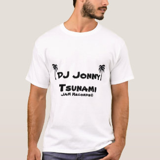 T-shirt Tsunami du DJ Jonny