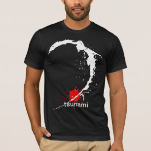 T-shirt Tsunami du Japon