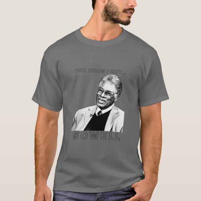 T-shirt     Tthomas sowell (Devant)
