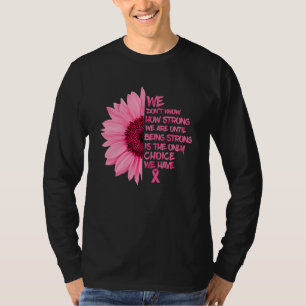 T-shirt TTP SENSIBILISATION Fleur Nous ne savons pas à que