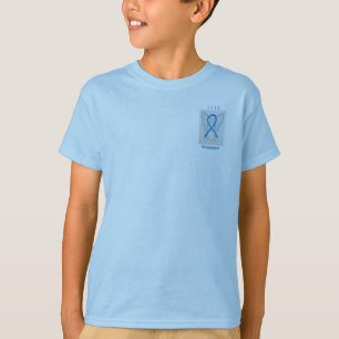 T-shirt TTS Sensibilisation Ruban Angel personnalisé Tee