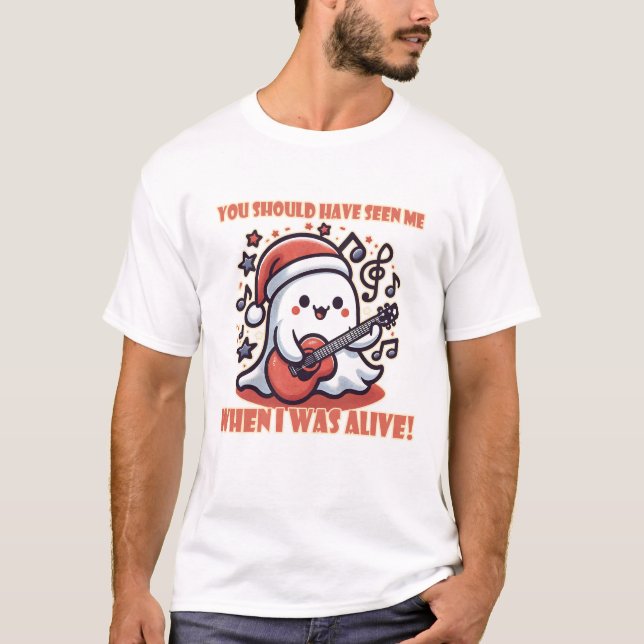 T-shirt Tu Devrais Me Voir Quand J'Étais Vivant - Jote Roc (Devant)